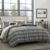 Full/Queen Rugged Plaid Reversible Comforter Set Navy - Eddie Bauer -Cozy Bedding Home GUEST d5217c83 9fd9 44b7 b715 877ad4fa54ec