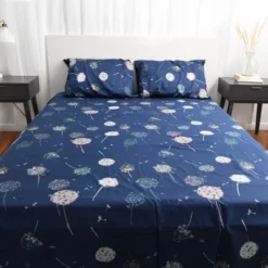 Southshore Fine Living Dandelion Dreams 100% Cotton 300 TC 22-inch Extra-Deep Pocket Sheet Set -Cozy Bedding Home GUEST d69d35c6 69fe 4d2e afea 524abf0aa876