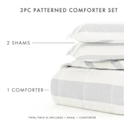 Geometric Modern Reversible Soft Comforter Sets, Down Alternative, Easy Care - Becky Cameron -Cozy Bedding Home GUEST d948a3a2 3bae 426e 8478 3ad30974570b