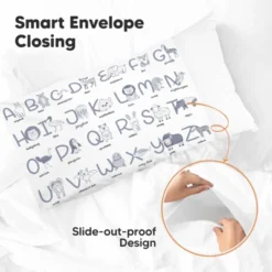 KeaBabies Toddler Pillowcase For 13X18 Pillow, Organic Toddler Pillow Case, Travel Pillow Case Cover -Cozy Bedding Home GUEST dc344167 8539 436a b776 efef000e8b7f