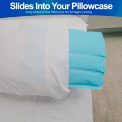 5 Star Super Deals 2 Cooling Chill Gel Pillow Pad Insert - Soft And Durable Gel Inserts For Hot Flashes And Night Sweats -Cozy Bedding Home GUEST dd73bcaa 93cb 4e47 85e6 dc5790d0dfdc