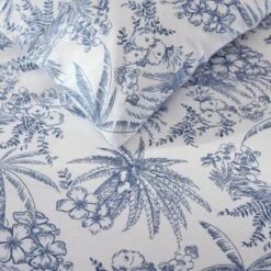 Tommy Bahama 3pc Pen And Ink Duvet Cover Bedding Set Blue -Cozy Bedding Home GUEST ddad86a5 b77a 4699 b8c7 c5de20dd3bf9