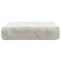 Cheer Collection Contoured Latex Memory Foam Pillow With Washable Cover - White (24" X 16" X 4") 14 Cheer Collection Contoured Latex Memory Foam Pillow With Washable Cover - White (24" X 16" X 4") -Cozy Bedding Home GUEST ddf2a9be 95fd 4cd6 93b2 3e925cd8d678