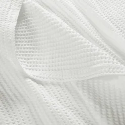 The Farmhouse By Rachel Ashwell Twin/Twin XL Cotton Waffle Blanket White -Cozy Bedding Home GUEST df982a9a 6582 4a84 81ec dbdbbf18a169