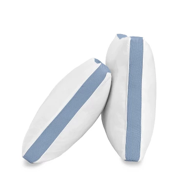 DreamLab Standard/Queen Medium Machine Washable Set Of 2 Cooling Sleep Pillows For Back Stomach Or Side Sleepers 3 DreamLab Standard/Queen Medium Machine Washable Set Of 2 Cooling Sleep Pillows For Back Stomach Or Side Sleepers