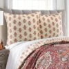 Khotan Red Euro Sham Set Of 2 - Levtex Home -Cozy Bedding Home GUEST e1817cd1 e096 4863 94ad 6305adce1288