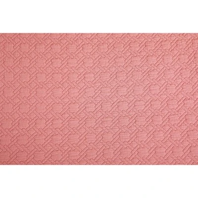 C&F Home 26" X 26" Trellis Peony Cotton Euro Sham Set - Machine Washable 6 C&F Home 26" X 26" Trellis Peony Cotton Euro Sham Set - Machine Washable - Image 4