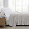 Southshore Fine Living Ashmore Collection 100% Cotton Bed Blanket Basketweave Luxury Blankets -Cozy Bedding Home GUEST e46e9577 b1e0 4a20 9c54 e6f71853e50f