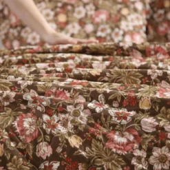 Laura Ashley Full/Queen Marta Quilt Set Brown -Cozy Bedding Home GUEST e4850519 bf06 4548 bd7e 15880af2bcbf