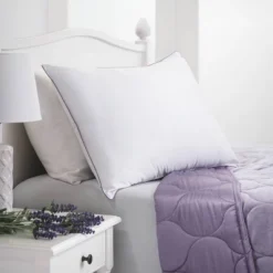 Lavender Infused Microfiber Bed Pillow - Dream Infusion -Cozy Bedding Home GUEST e63068c4 278c 4791 9888 2d0687864bf6