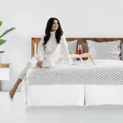 Microfiber Bed Skirt - Lux Decor Collection -Cozy Bedding Home GUEST e87baf25 69e0 4f06 8867 87ccdd60f302