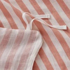 Peace Nest 100% Flax Linen Stripe Duvet Cover And Sham Set -Cozy Bedding Home GUEST ecd76e88 4393 4267 9e2d 7a8d249ab241