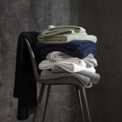 Kenneth Cole New York Cotton Blanket (Essentials-Black)-Twin -Cozy Bedding Home GUEST ecf8e15f fd2c 44ba bed5 35b19f2659c3