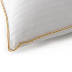 Cheer Collection Set Of 2 Down Alternative Striped Pillow -Cozy Bedding Home GUEST ef1b0a60 f572 463b 9399 44fb201214be