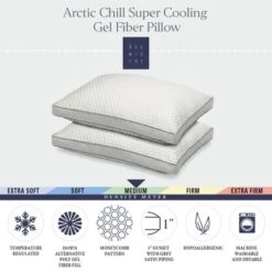 Arctic Chill Cooling Pillow -Cozy Bedding Home GUEST f1c8c104 2c67 4f0c 87e0 d6e12473b661