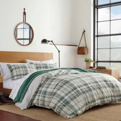 Eddie Bauer - Timbers Reversible Comforter & Sham Set Green -Cozy Bedding Home GUEST f21dc9dd ecb9 457b 9a46 31487845ed20
