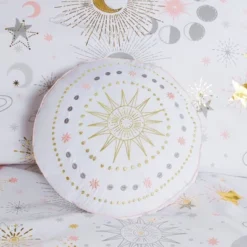 Isabel Starry Sky Metallic Printed Comforter Set Blush/Gold -Cozy Bedding Home GUEST f23d165f 344d 4cc4 92e1 66ca162cd4f5