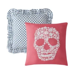 Sonya Comforter Set Dark Blue/Pink - Mudd -Cozy Bedding Home GUEST f23e89b3 1b4b 4982 b998 786dae341eb8