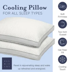 Arctic Chill Cooling Pillow -Cozy Bedding Home GUEST f288040e 5216 467d ba3e 0fa793675a75