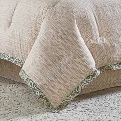 4pc Queen Artisanal Reversible Comforter Set Mineral - Waverly -Cozy Bedding Home GUEST f4113a31 ec37 49ae ada0 317761233844