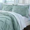 Great Bay Home Analia Brushed Microfiber Pintuck Duvet Cover Set -Cozy Bedding Home GUEST f4b52c2e 2b35 40bf 95fe b980d535e290