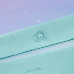 Dazzle Metallic Glitter Printed Reversible Duvet Cover Set Aqua -Cozy Bedding Home GUEST f8292ba6 9a85 4d96 8fca 46ac8c1e740d