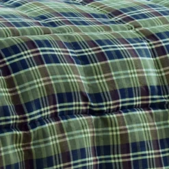 Full/Queen Rugged Plaid Reversible Comforter Set Navy - Eddie Bauer -Cozy Bedding Home GUEST f87d5a8e f051 42e6 ae3b b73781cfa6d1