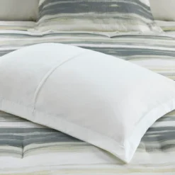 Gulches 8 Piece Printed Seersucker Comforter And Quilt Set Collection Yellow Full/Queen -Cozy Bedding Home GUEST f91ce20c 9c62 4fd8 aa98 3de455baddb3