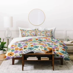 Deny Designs 3pc Marta Barragan Camarasa Lush Wild Garden Comforter Bedding Set Green -Cozy Bedding Home GUEST f9ca94d7 7f58 43ea 95df b39b091b6eba