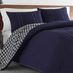 Navy Kingston Comforter Set - Eddie Bauer® -Cozy Bedding Home GUEST fa3c08da b9a1 4e2f b0b7 70324fa71591