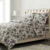 Ayana Printed Flannel Oversized Duvet Cover Set - Tribeca Living