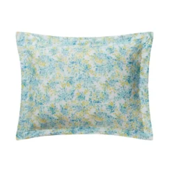 Happy Floral Microfiber Comforter Set Blue - Poppy & Fritz -Cozy Bedding Home GUEST fc1122c4 4d03 43e7 ba5d 1245d462044a