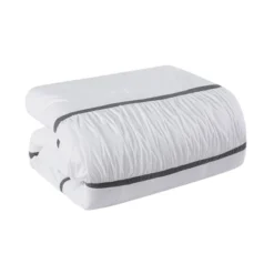 8pc Queen Trisha Comforter Set White - VCNY -Cozy Bedding Home GUEST fe7233b6 1c8e 4f90 8499 a66c71d933be